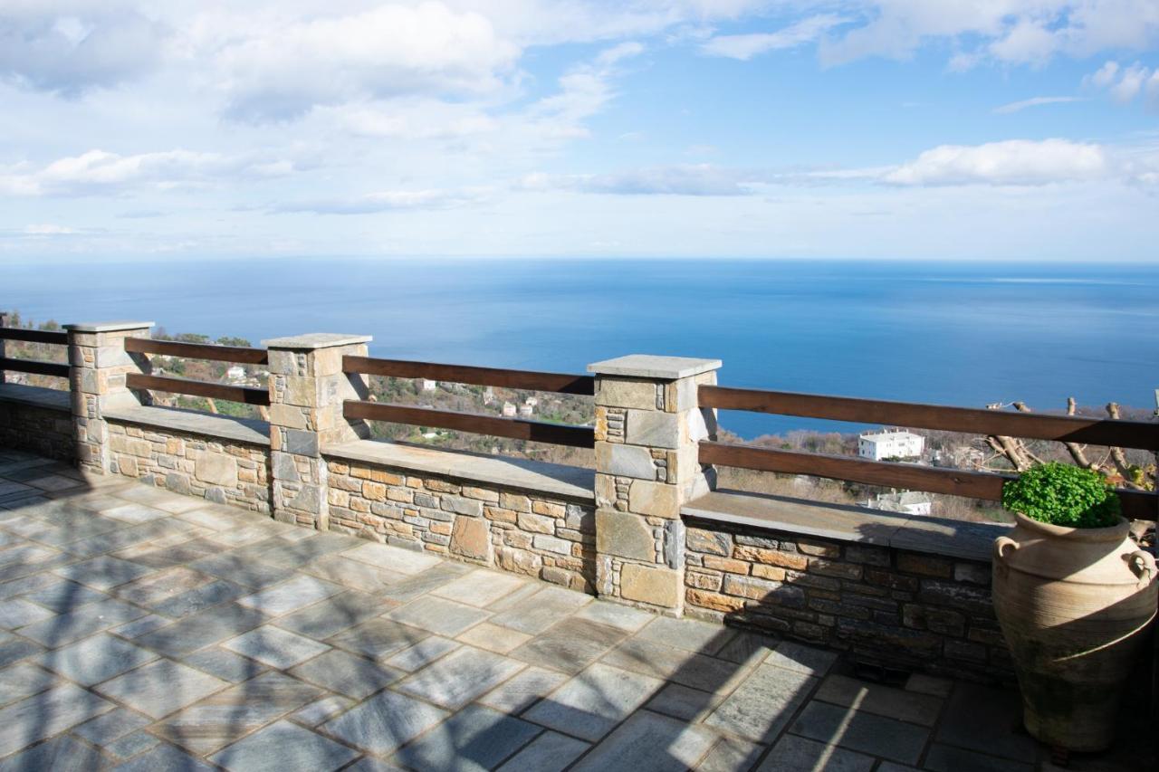 Θαλλώ Luxurious Villa Tsagarada Exterior photo
